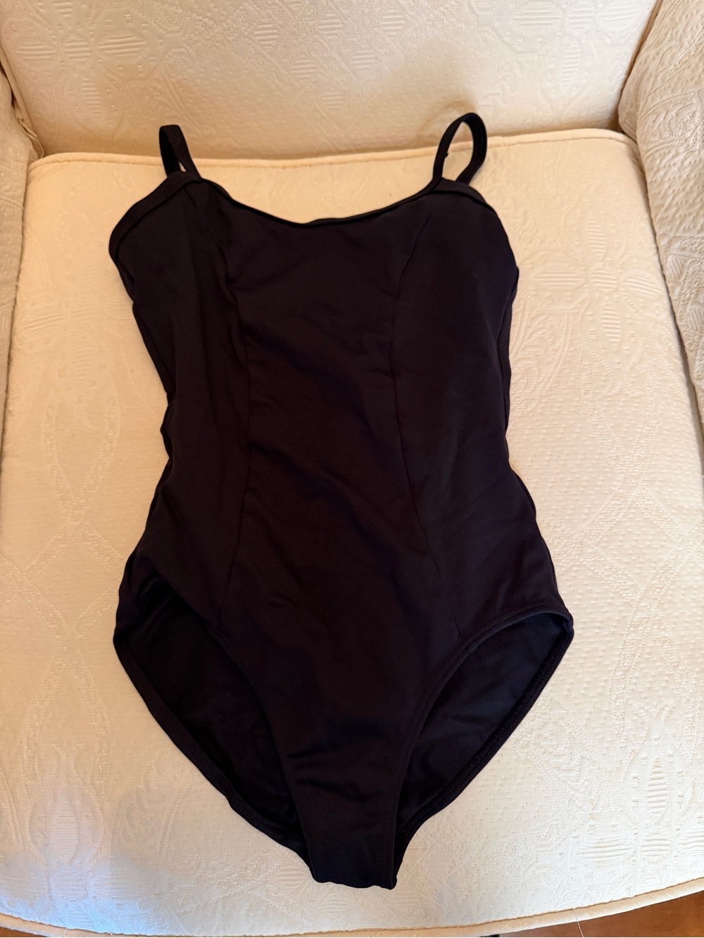 SoDanca classic black dance/ballet leotard XS